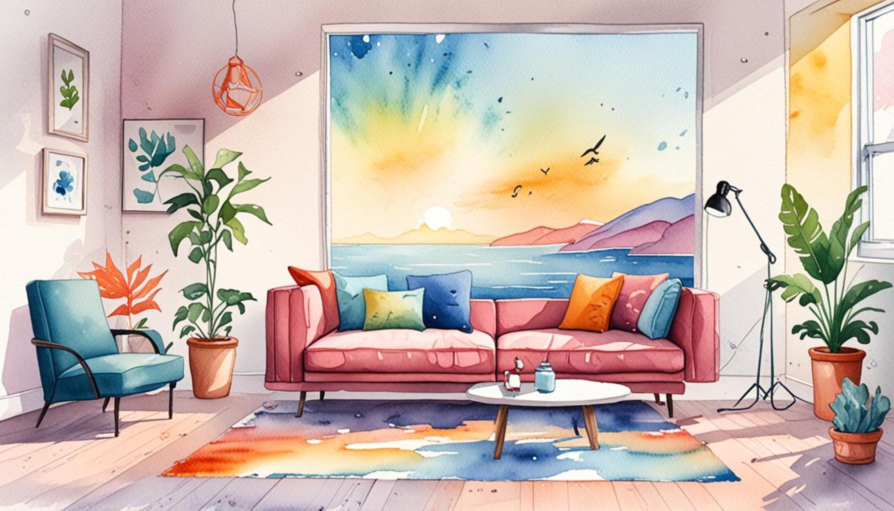 The relationship between intentional choices and the creation of a minimalist and inspiring environment