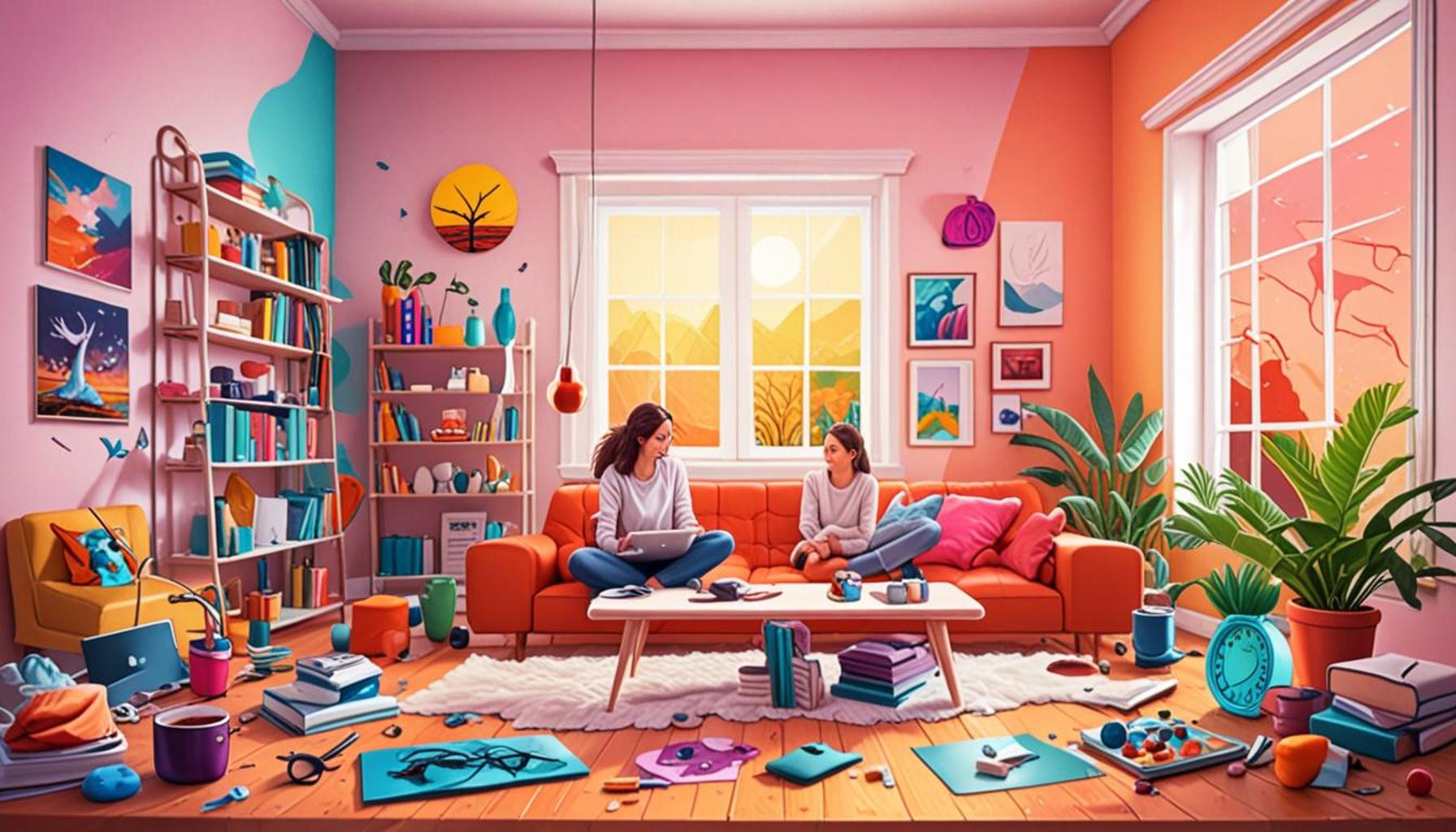 The importance of intentional choices in personal organization and stress reduction